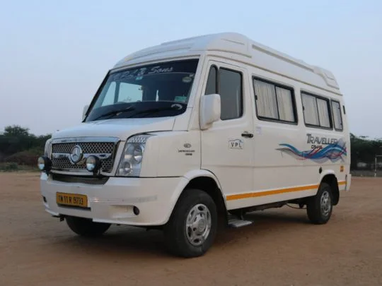 12 Seater Tempo Traveller Rental in Chennai | Tariff Start from ₹22/