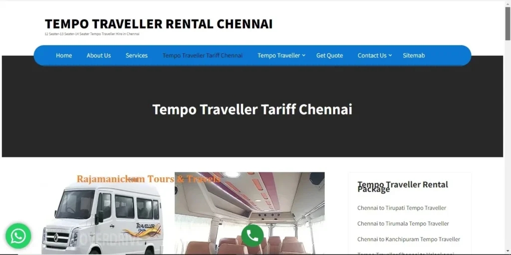 18 seater tempo traveller