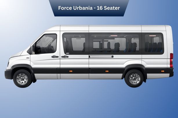 Force Urbania 16 Seater rental in chennai ouside